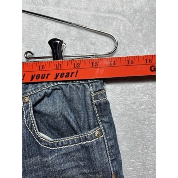 Request Premium Jeans Youth Boys Size 12 Short Medium Wash Distressed Straight - Picture 4 of 12